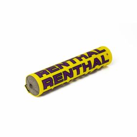 Paracolpi manubrio RENTHAL VINTAGE SX per traversino giallo/nero/viola