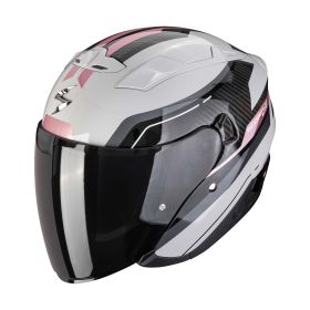 Casco jet urbano Scorpion EXO-230 Hipe grigio rosa