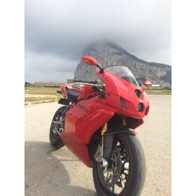 Specchietto carena FAR sinistro 6013 nero per Ducati