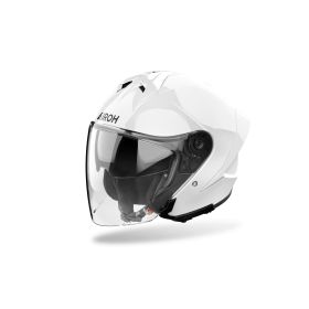 Casque Jet AIROH H 21 Blanc Brillant