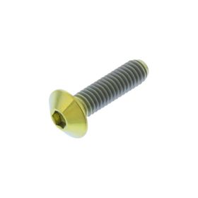 Vite carena JMP M4x0,7 titanio oro