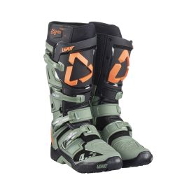 Stivali moto LEATT Moto 4.5 HydraDri Cactus verde nero chiusura SideLock