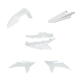 Kit carene 6 pezzi ACERBIS bianco per KTM