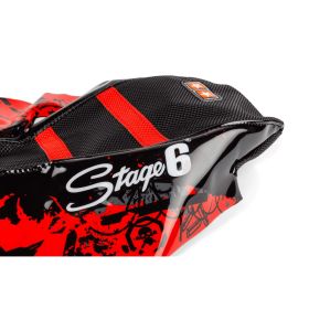 Coprisella Full Covering Stage6 rosso/nero per Yamaha dt
