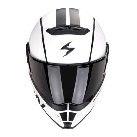 Casco integrale Scorpion EXO COVERT FX Danko bianco perla