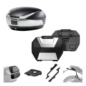 Kit complet SHAD SH48 titane et SH38X alu pour YAMAHA Niken 900