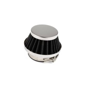 Str8 Kn Powerlifter Shorty 44-54mm Chromed Air Filter