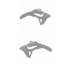 Coppia fianchetti radiatore ACERBIS grigi per HONDA CRF R