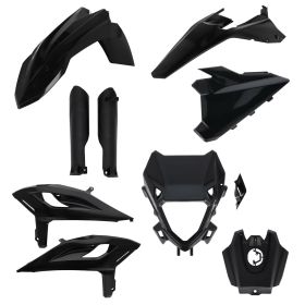 ACERBIS Verkleidungskit 9 Teile Schwarz für BETA