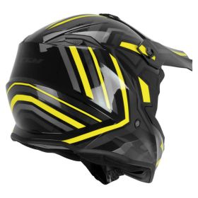 Crosshelm CGM 367G MUD-X FURY schwarz grau gelb