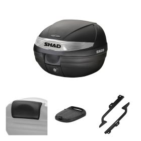 Kit bauletto SHAD SH29 nero per SUZUKI Address 125
