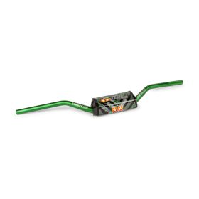 Guidon cross Stage6 avec embouts de guidon verts D.28.6mm