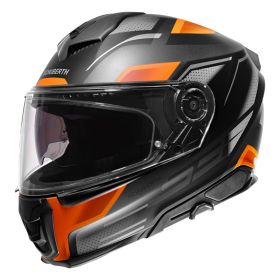 Casques Integraux SCHUBERTH S3 STORM Orange Gris Noir