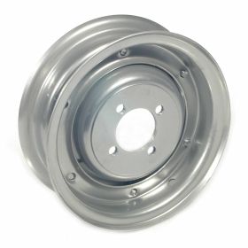 FA ITALIA Steel Rim Silver 8 4 Holes PCD 4/70mm Center Hole 52.05mm