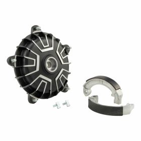 Kit de tambour arrière FA 27 mm pour jante 10 avec plaquettes de frein