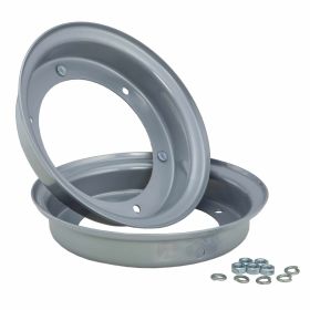 FA ITALIA Rim Silver 8 in Steel