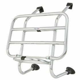 FA ITALIA Front Luggage Rack 38x25 cm Chrome Folding frame distance 15 cm