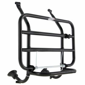 FA ITALIA Front Folding Luggage Rack 38x25 cm Black Distance 15 cm
