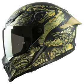 Casques Integraux MPH BLADE Cobra Noir Or