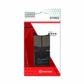 BREMBO Brake Pads Pair Carbon Ceramic 07003