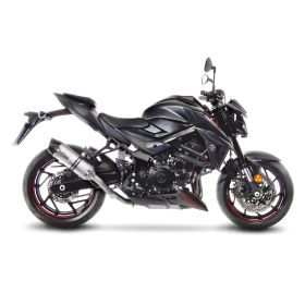 Marmitta slip-on LeoVince LV One Evo acciaio inox per SUZUKI GSX-S 750/Z ABS