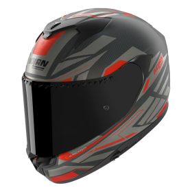 Nolan X-904 Casque Intégral UC ROMBO 348 Anthracite Rouge