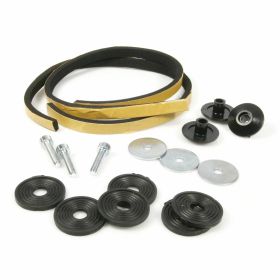 Parabrezza FABBRI chiaro 410 mm con kit materiale montaggio incluso