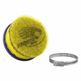Filtro aria FABBRI racing Venturi 60 mm giallo/blu 2 strati grosso/medio