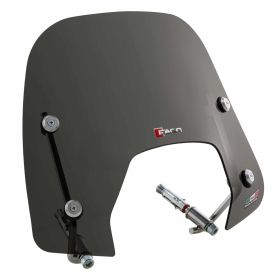 FACO Parabrezza 210x420 mm tinted with mounting materials included