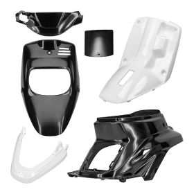 KIT CARENE 6 PEZZI - 4 NERO + 2 BIANCO
