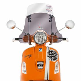 FACO Twin-Screen Windshield 245-420 mm and small adjustable mounting material included