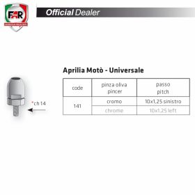 FAR Clamp Adapter Chrome Counterclockwise 10X1.25