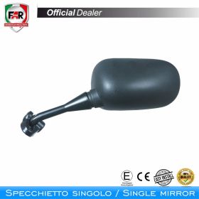 FAR 0158 approved fairing mirror right black