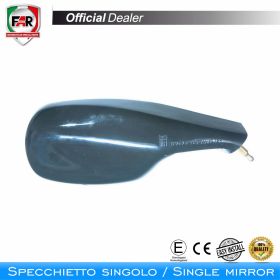 Specchietto carena omologato FAR 0184 sinistro nero