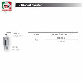 FAR M8 Clockwise Barrel Adapter