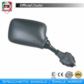 Specchietto carena omologato FAR 0803 sinistro nero
