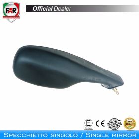 FAR 0859 homologated left black fairing mirror