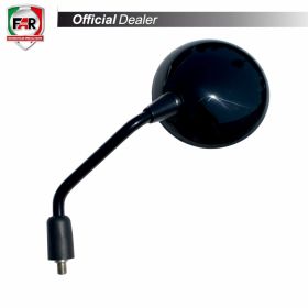 Specchietto manubrio omologato FAR 0997 sinistro nero