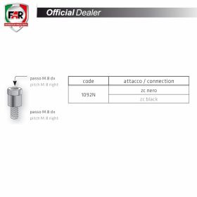 FAR 1092N Black Hour M8 Adapter