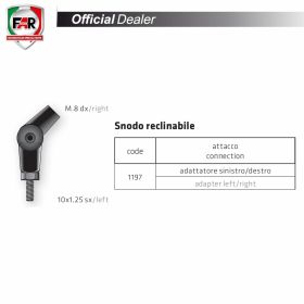 FAR 1197 Left-handed Adapter 10X1.25