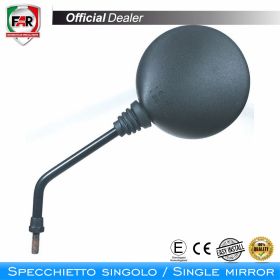 Specchietto manubrio omologato FAR 1468 destro nero