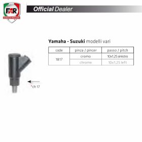 FAR 1817 Left-Hand Chrome Adapter 10X1.25