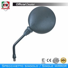 Specchietto manubrio omologato FAR 5358 destro nero