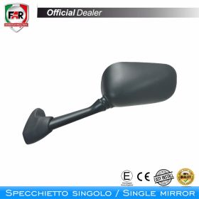 Specchietto carena omologato FAR 5482 destro nero