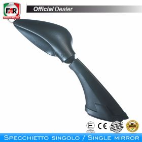 Specchietto carena omologato FAR sinistro 5489 nero per Yamaha