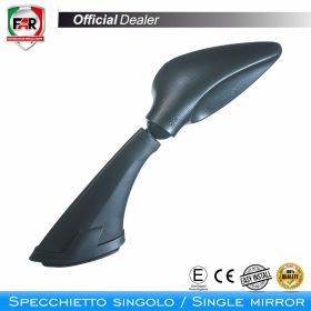 FAR homologated fairing mirror right 5490 black for Yamaha