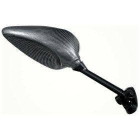 FAR Approved Right Fairing Mirror 5494 Black for Suzuki