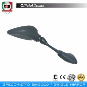 FAR homologated left fairing mirror 5513 carbon look for Yamaha