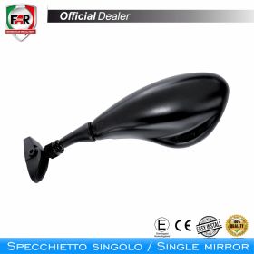 FAR 5568 Universal Right Black Fairing Mirror