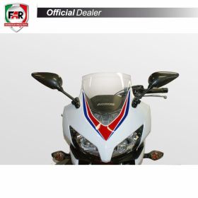 Specchietto carena omologato FAR destro 5582 carbon look per Suzuki